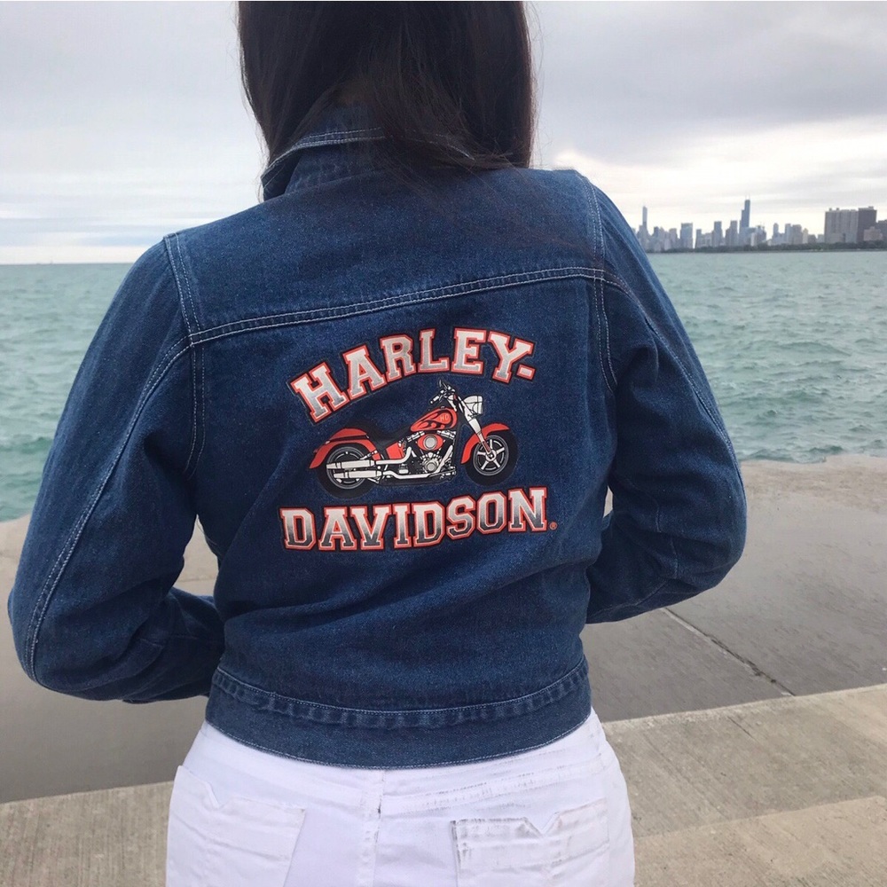 Denim jacket genuine Harley Davidson
